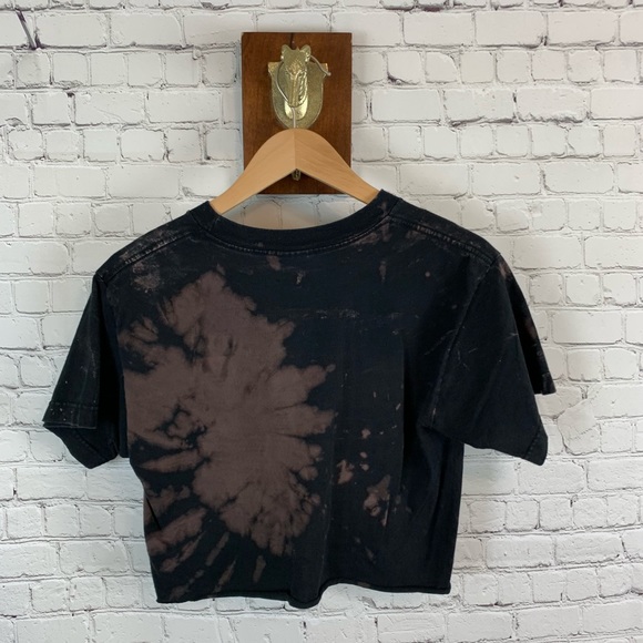 F-14 tomcat with a CAT FACE bleached crop top - Picture 3 of 3